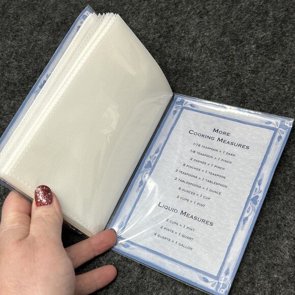 NOS Recipe Book & Recipe Cards (Sealed) Cottage Core Cat Flowers Birdhouse Gift - Picture 10 of 11